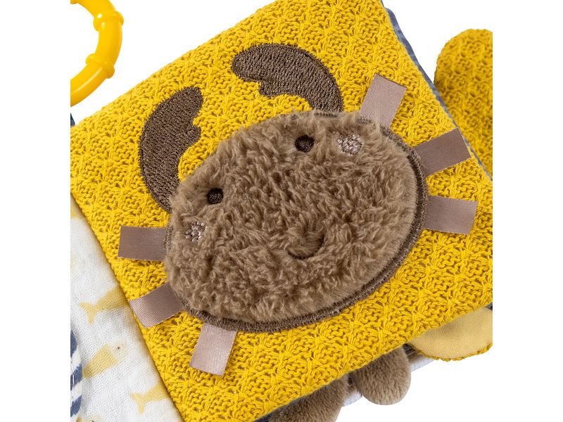 fehn Stoffbuch Otter Fühlbuch mit Tier-Motiven