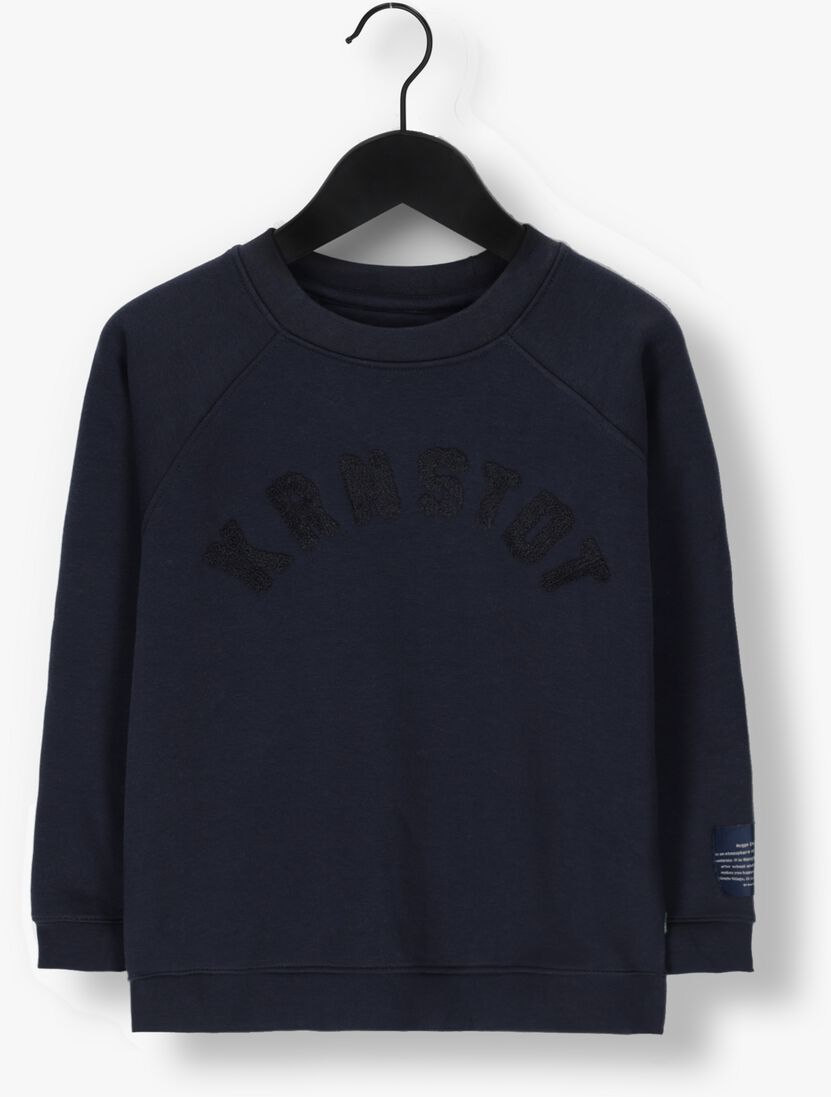 KRONSTADT blauwe kronstadt trui lars kids organic/recycled hoodie 1