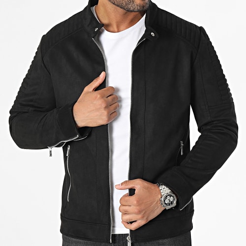 Veste Zippée Noir