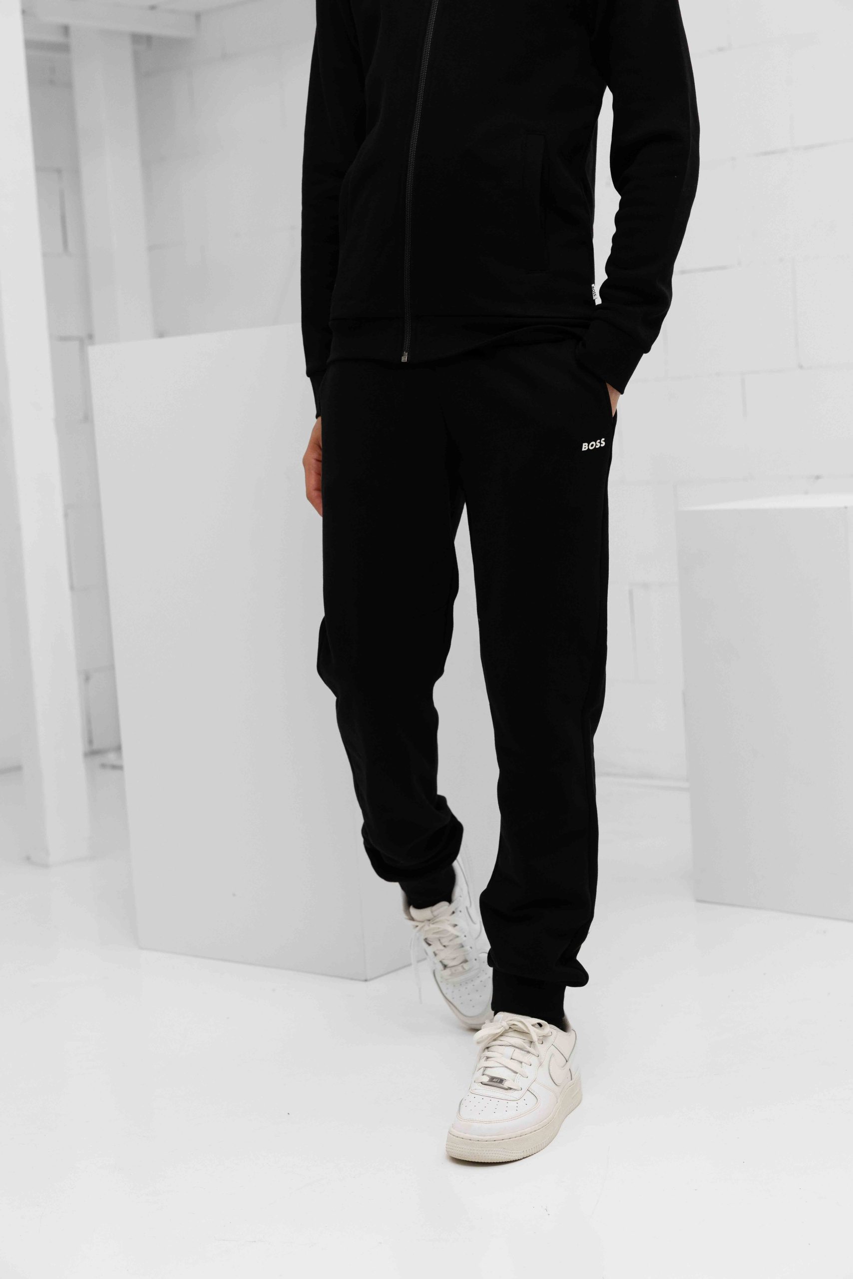 Hugo Boss Trainingspak Kids Zwart