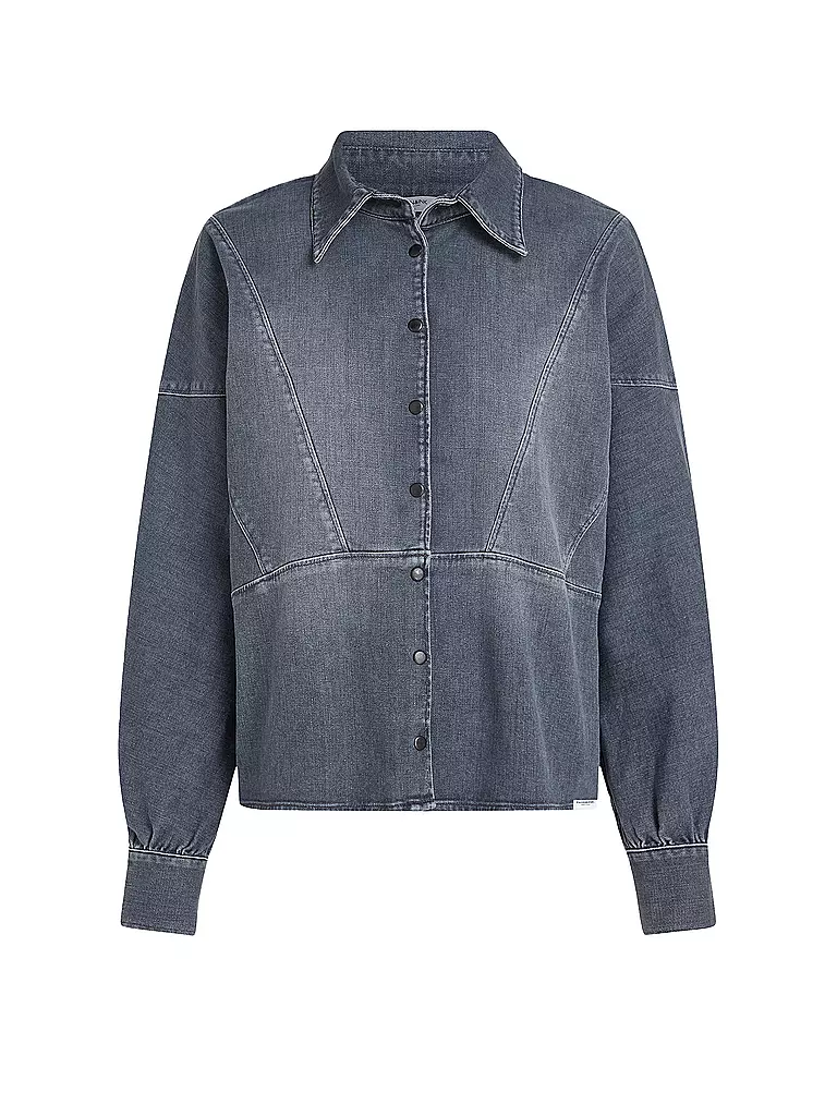 PENN&INK Jeansjacke grau