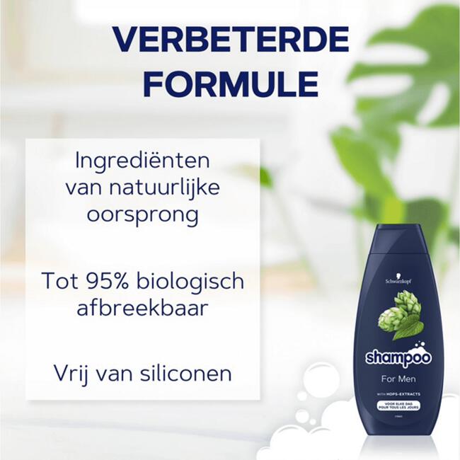 Schwarzkopf for Men Shampoo 400 ML