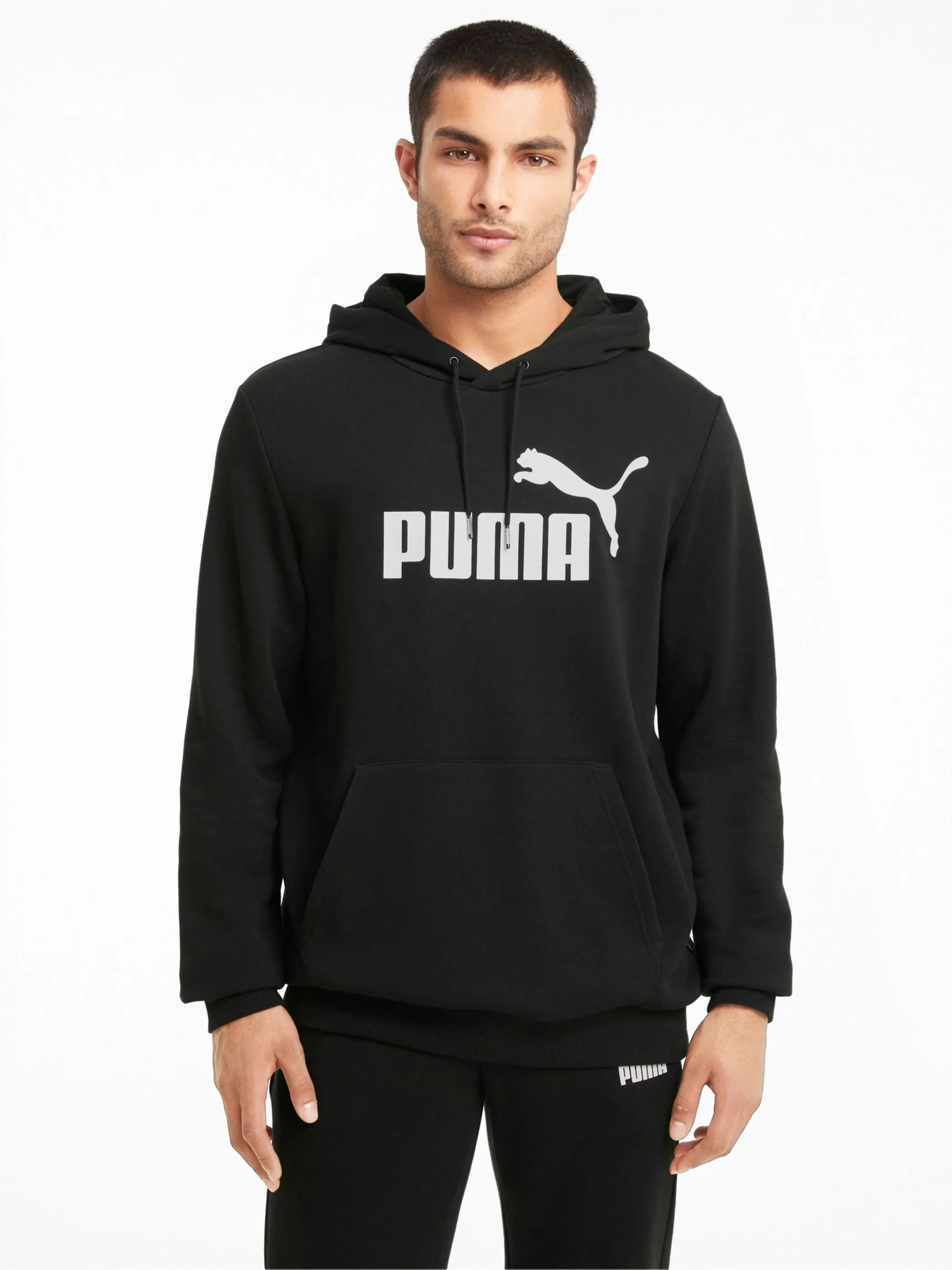 Herren Hoodie mit Logoprint