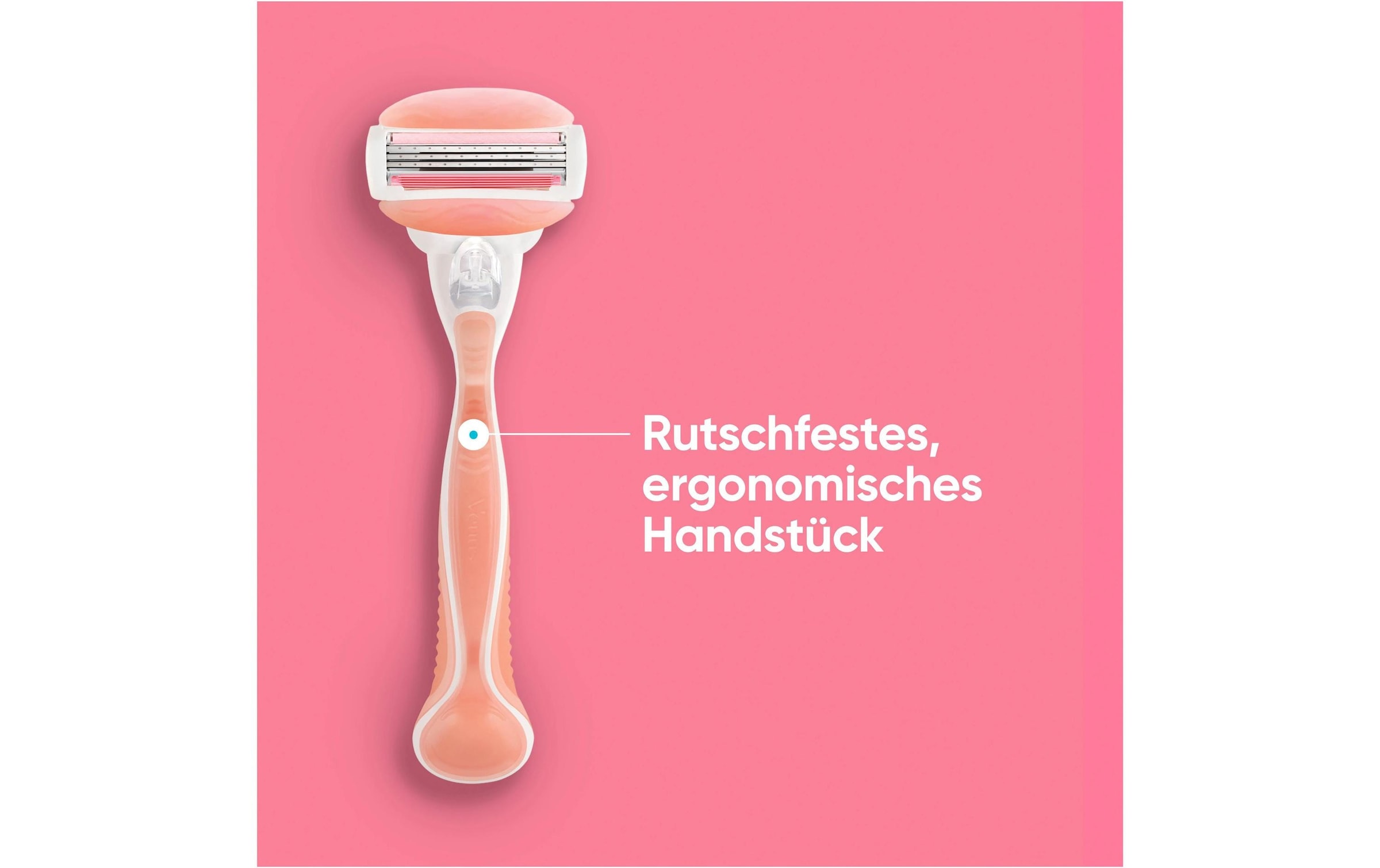 Gillette Venus Nassrasierer »ComfortGlide Spa Breeze 4er + Handstück«