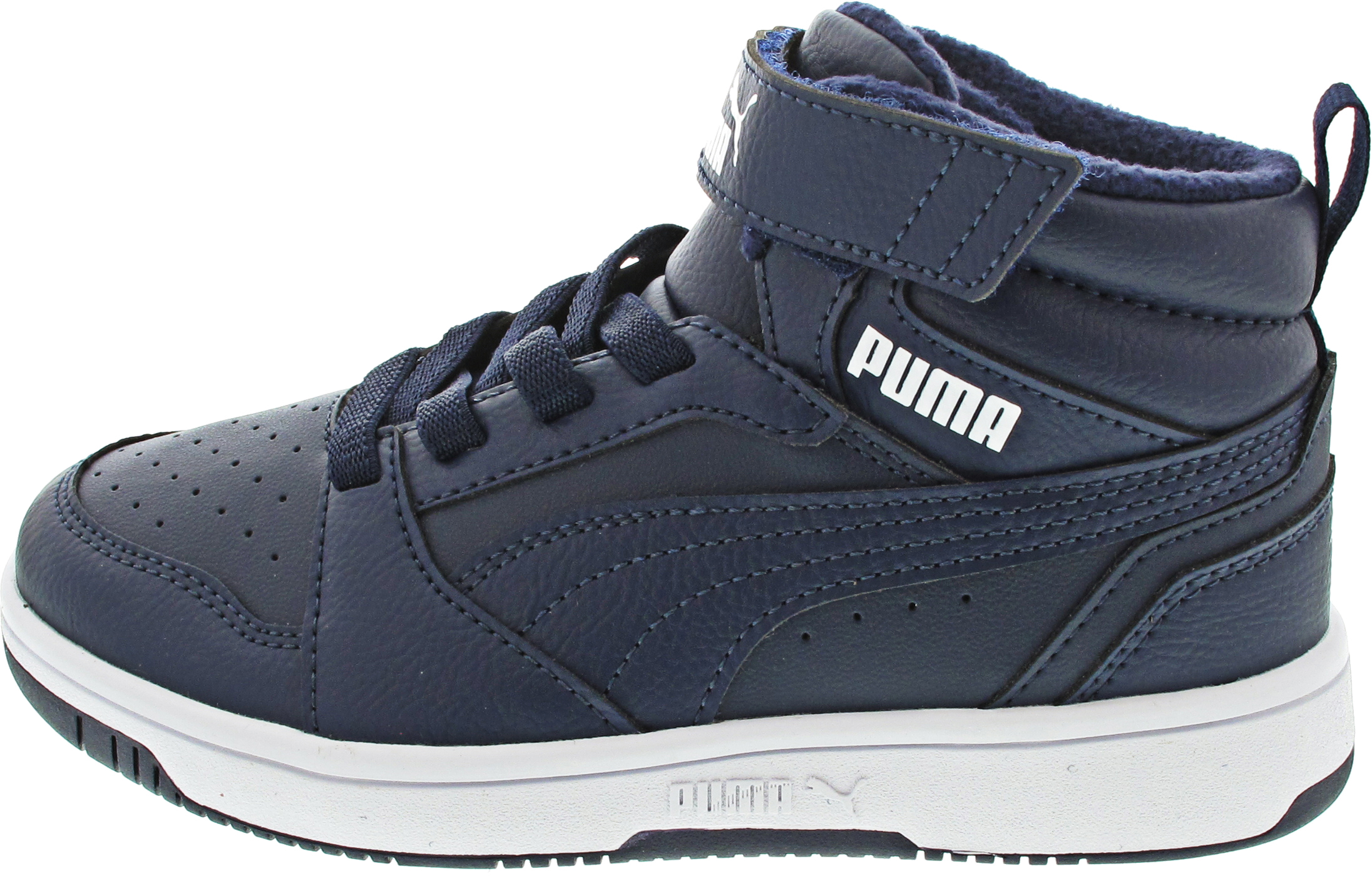 Puma Rebound V6 Mid WTR AC Sneaker blau