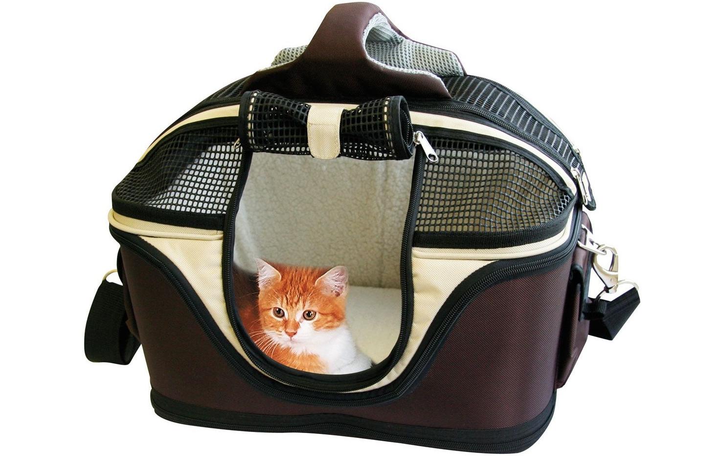 Tiertransport-Tasche Sleepyway, MTransporttasche und Schlafplatz für Katzen oder kleine Hunde