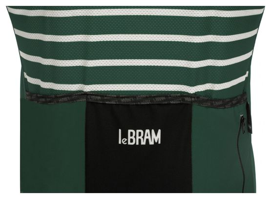 Maillot Manches Courtes LeBram Ventoux Vert Agave Coupe Ajustée