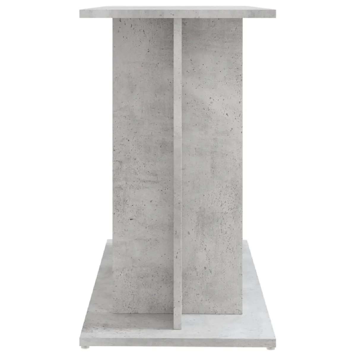VIDAXL Support pour aquarium - Gris béton