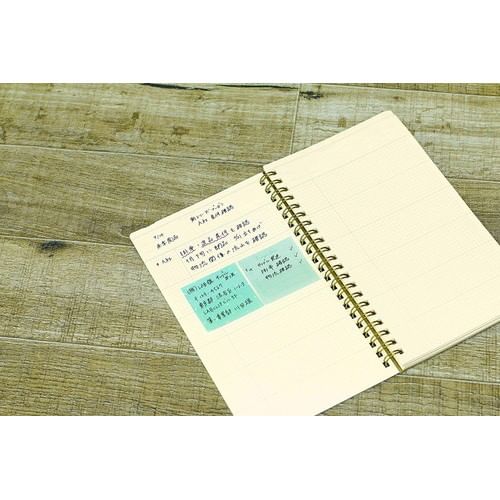 MDS - Labclip meets Planner Key Note 120 pagina's A5-formaat 3 mm raster dun notitieboek (blauwgrijs)
