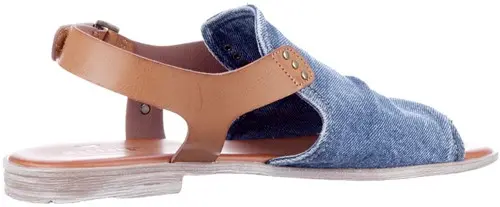 Mustang jeans 1388-808 - maat 42 sandaal jeans - maat 42 Calandschoen