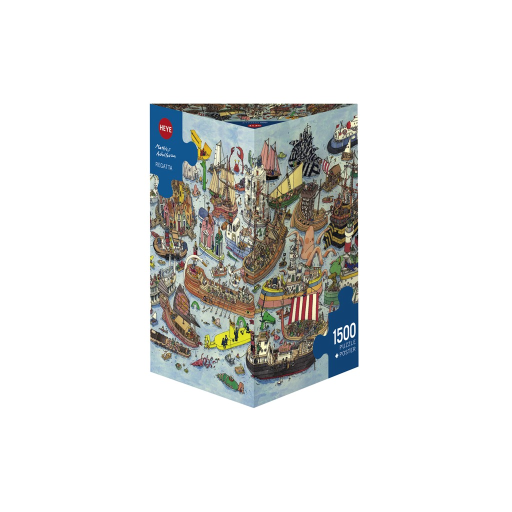 Puzzle - Regatta de Mattias Adolfsson - 1500 Pièces