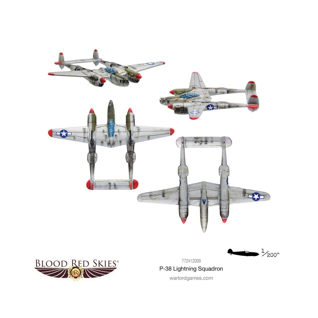 Blood Red Skies - P-38 Lightning Squadron