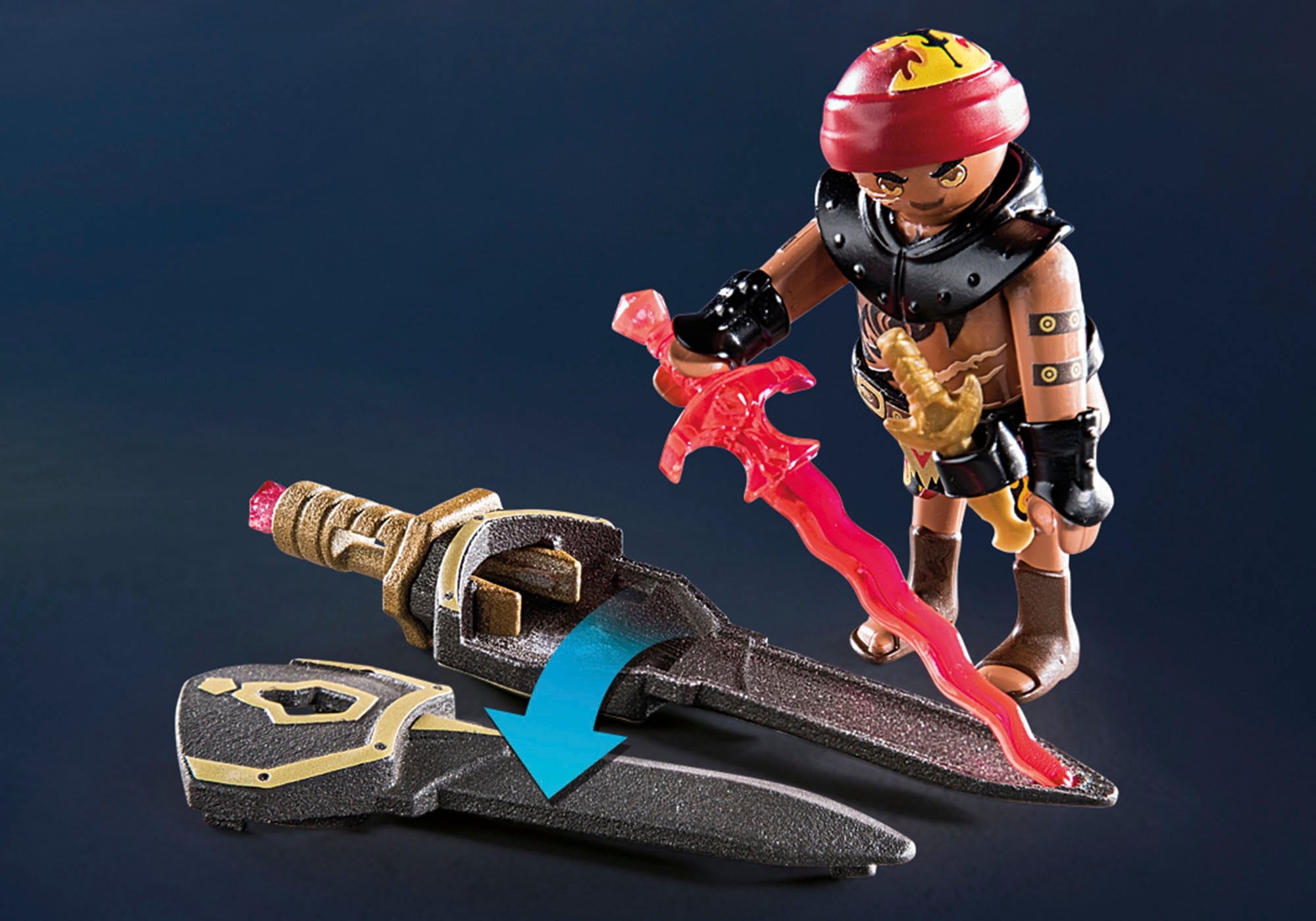 Playmobil® Konstruktions-Spielset »Novelmore vs. Burnham Raiders - Turnierarena (71298), Novelmore« Made in Germany