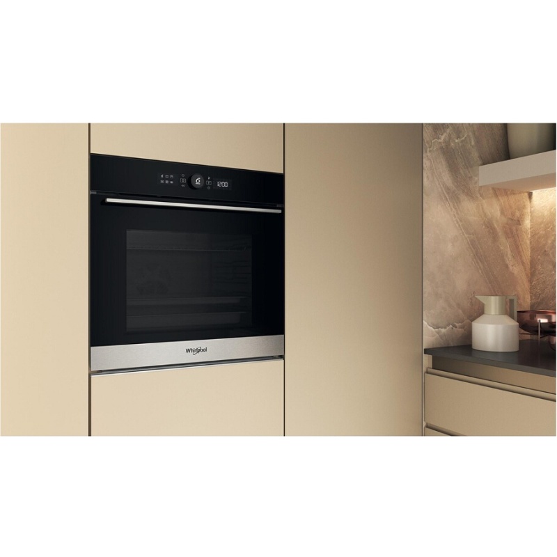 Four encastrable Whirlpool WO51S8CM0SXAF Argent