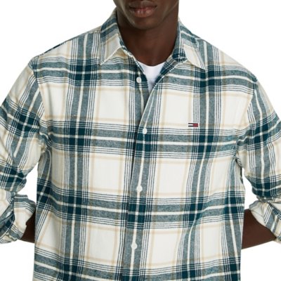 Chemise à manches longues homme Tjm Reg Check Flannel TOMMY HILFIGER