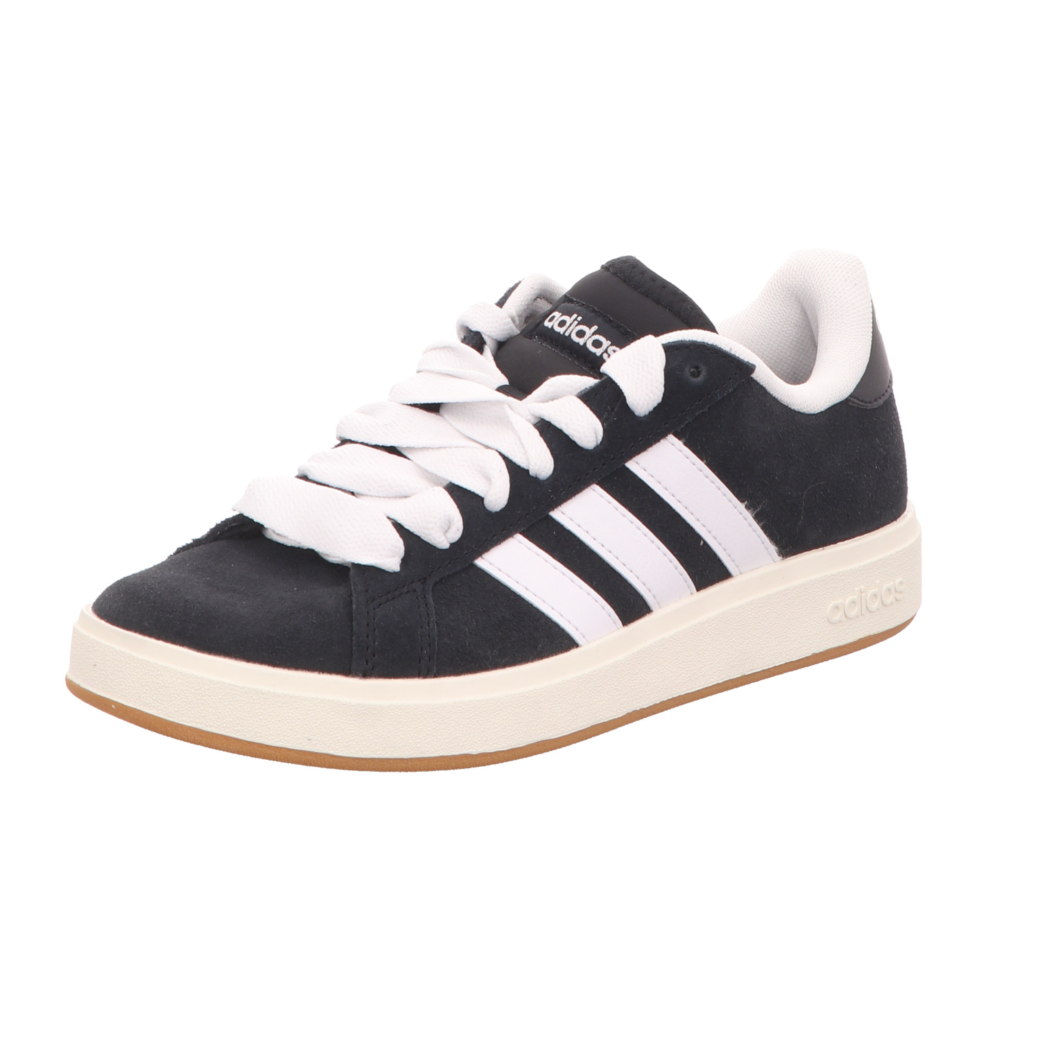 adidas Herren-Sneaker GRAND COURT BASE 00s Schwarz-Weiß