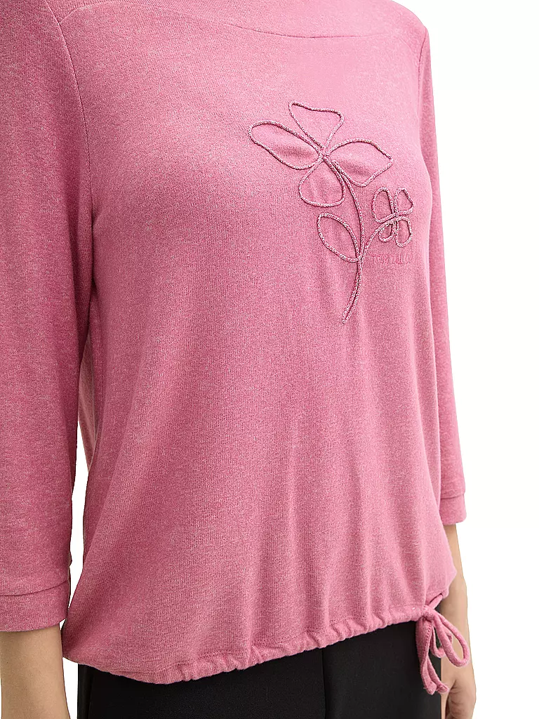 TOM TAILOR Langarmshirt pink