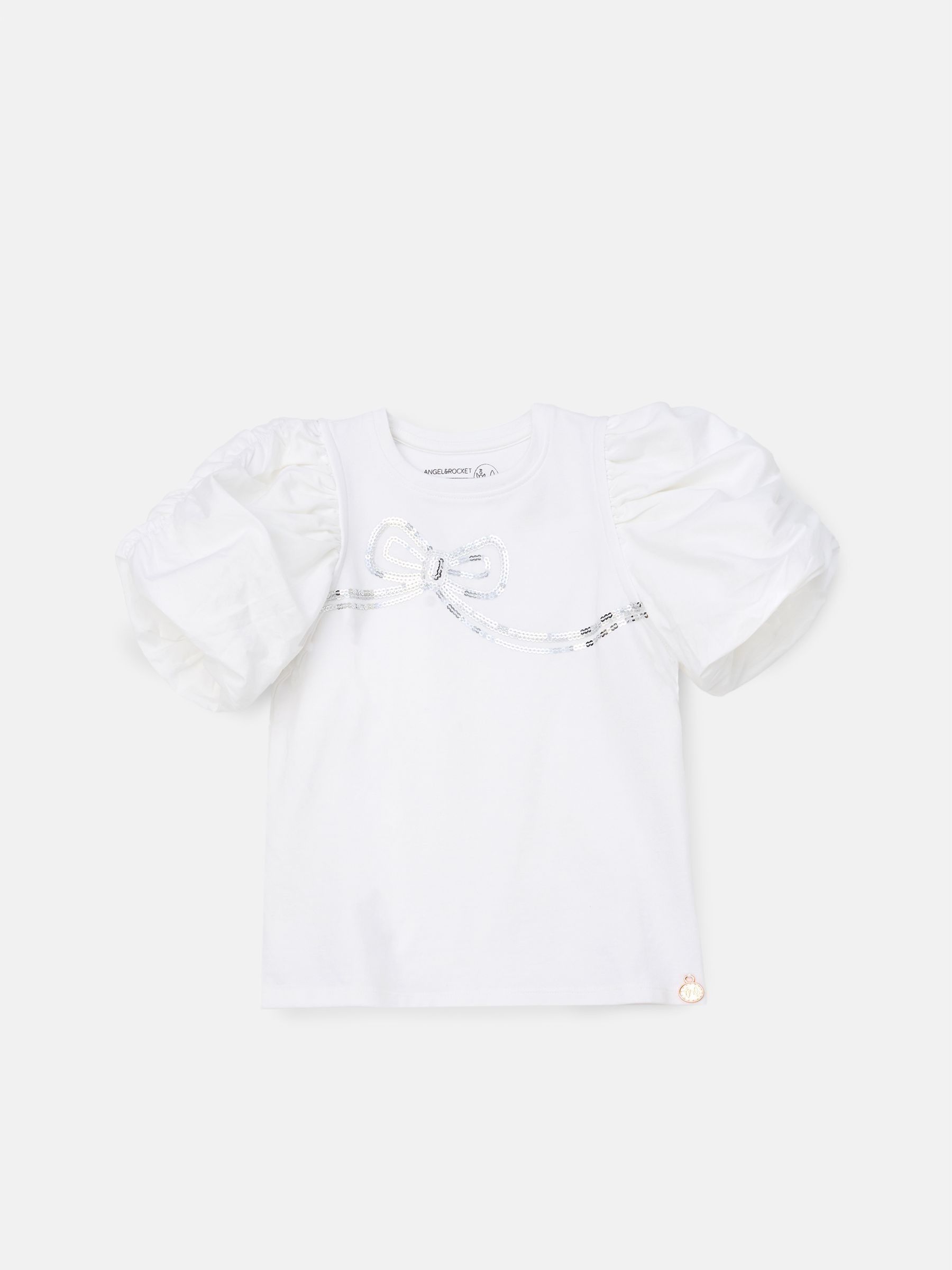Angel & Rocket Reene top met pofmouwen