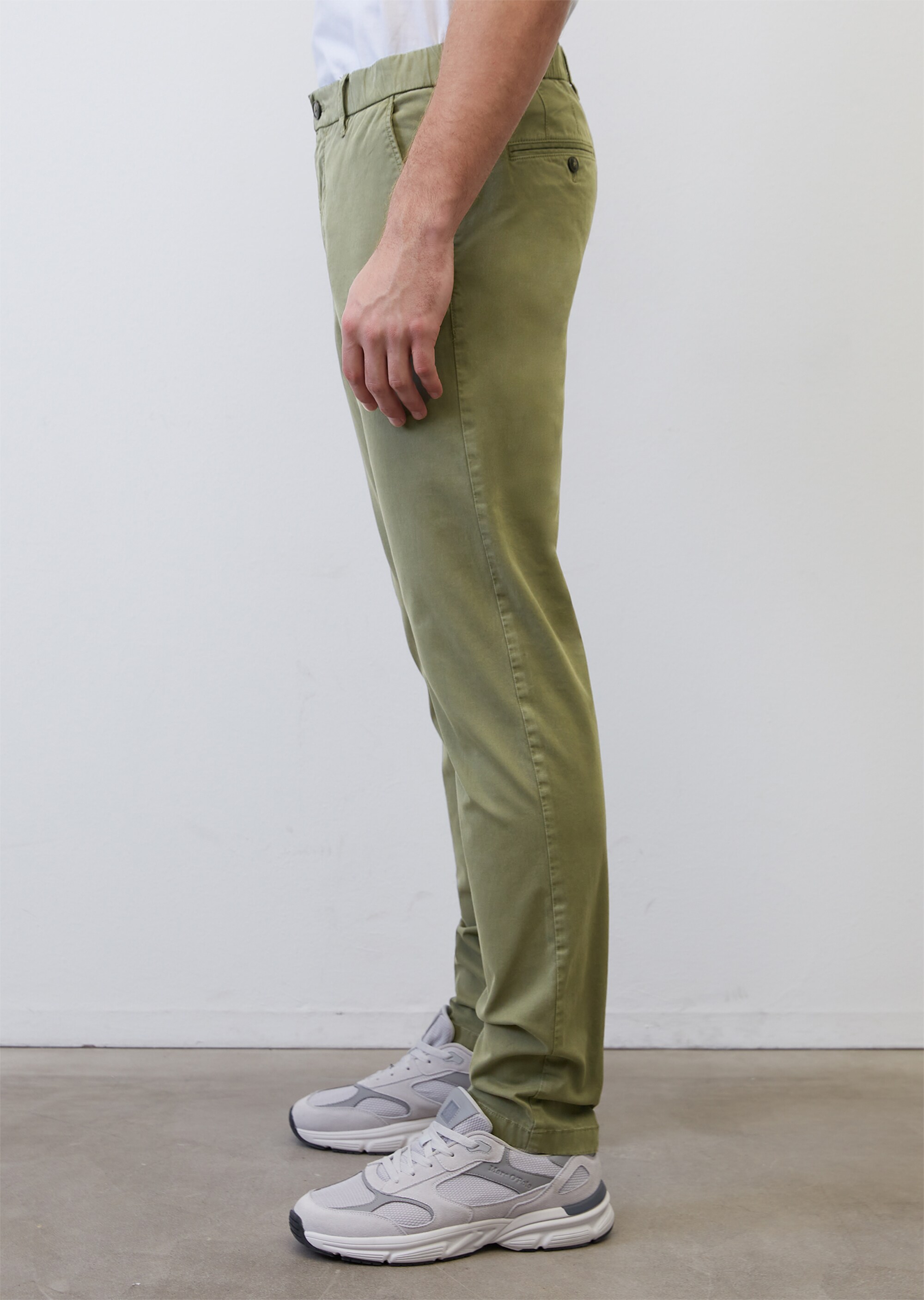 Chino - Modell OSBY jogger tapered aus hochwertigem Bio-Baumwolle-Mix