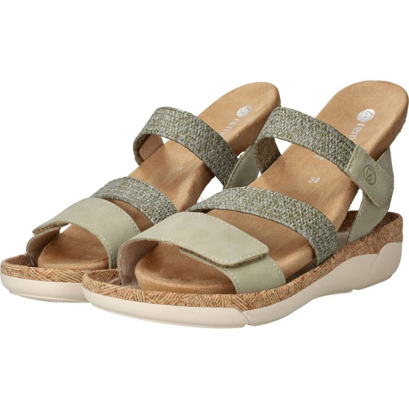 Remonte Sandalen Groen Dames