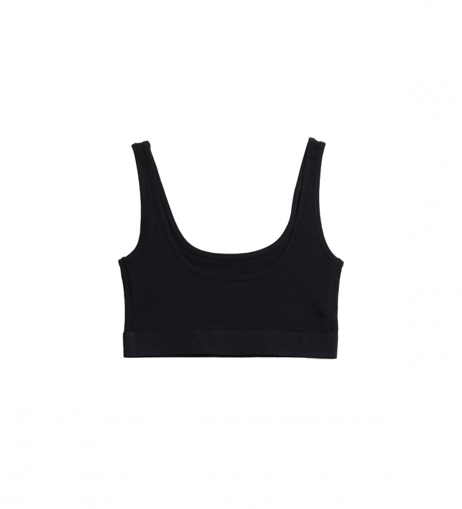 Top elástico HUGO preto