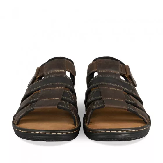 Mules MARRON MEGIS CASUAL