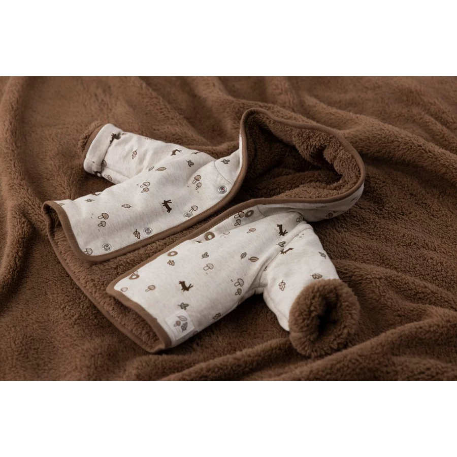 Feetje Wendejacke Little Forest Friends Taupe