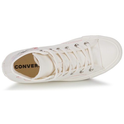 Converse - CHUCK TAYLOR ALL STAR HI - Blanc / Multicolore