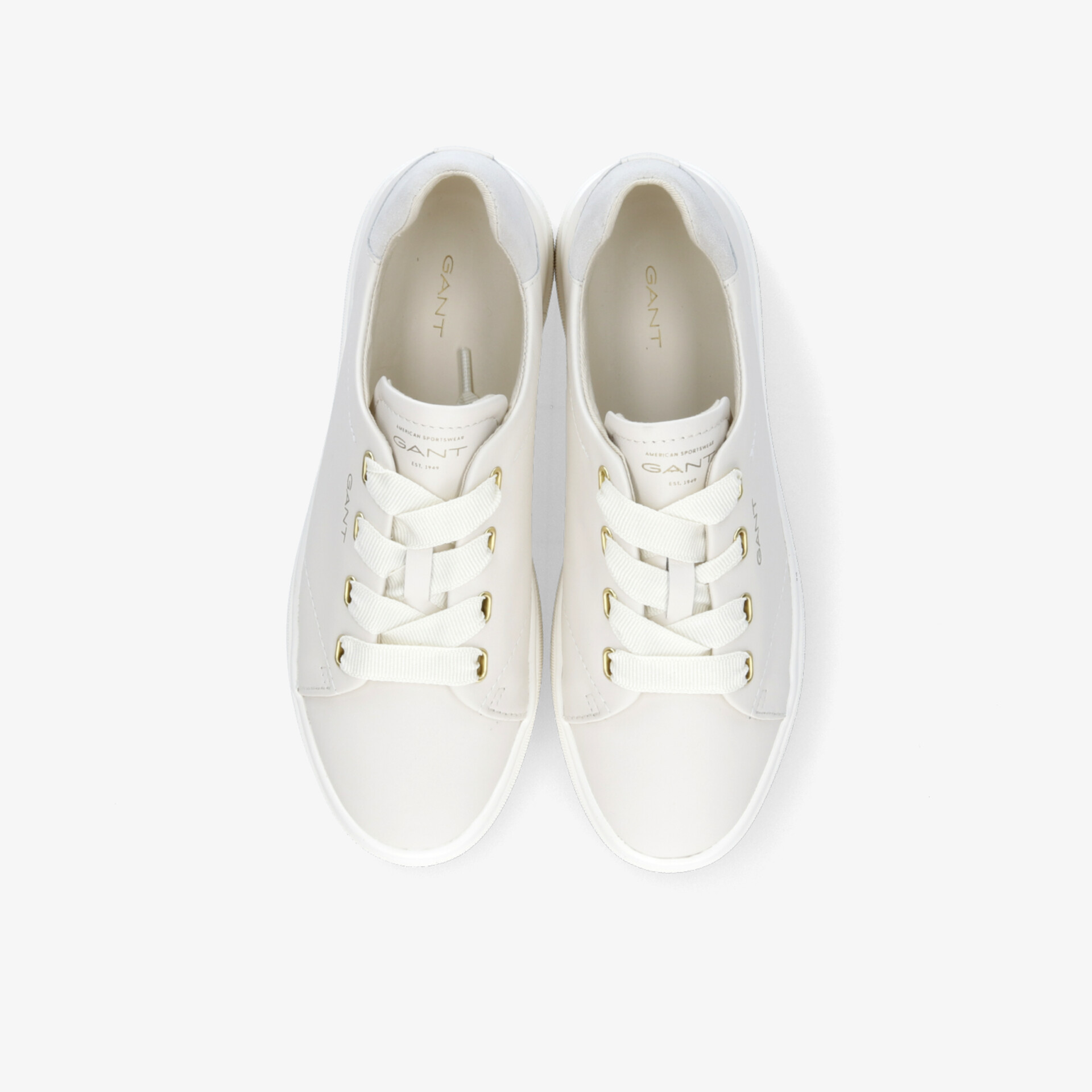 GANT Damen Klassische Schnürer beige