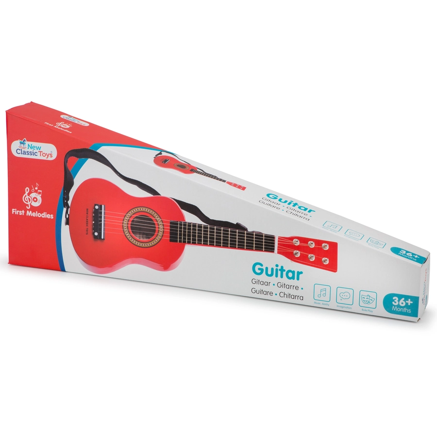 New Classic Toys Gitarre - Rot