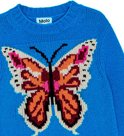 Molo Bluse - Strick - Wolle/Acryl - Gulda - Fliege Strick