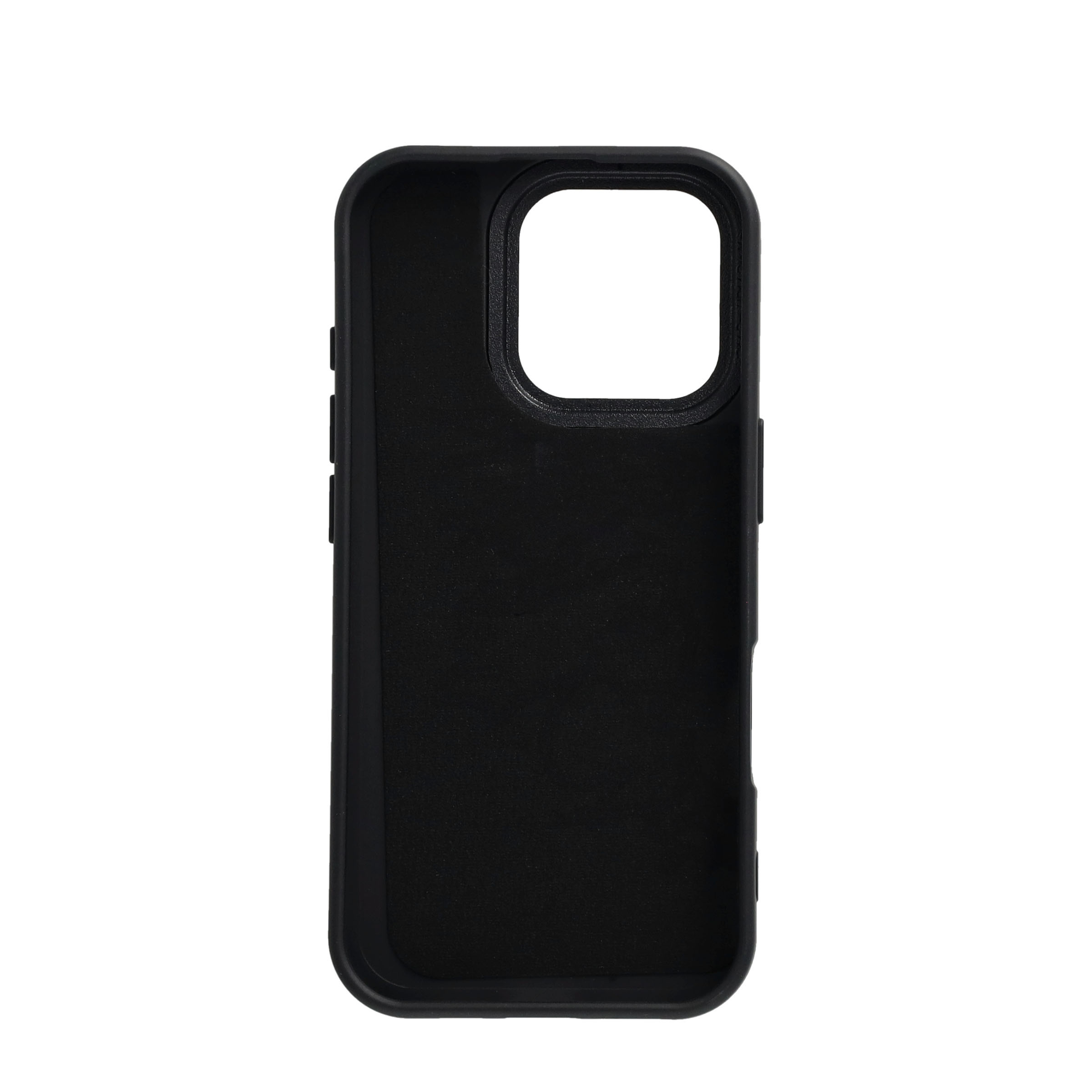 iPhone 16 Pro 3D Gummi Case Schutzhülle mit Beweglichen Stickern - Schwarz