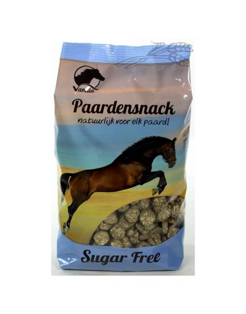 Vanilia Paardensnacks Sugar Free - Paardensnack - 1 kg Suikervrij