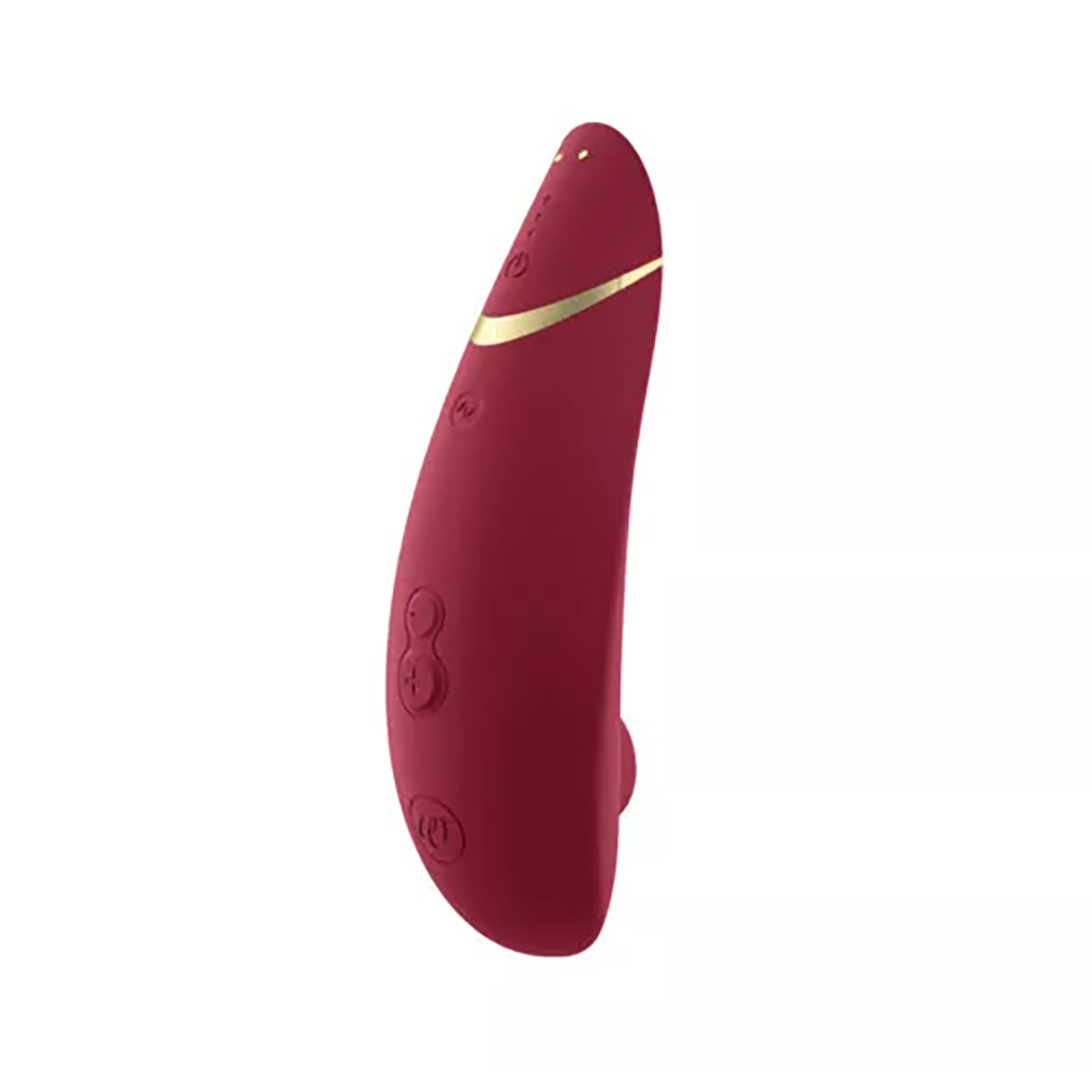 Womanizer PREMIUM 2 AIR PULSE Vibrator bordeaux