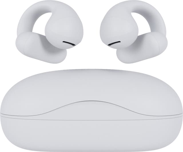 Happy Plugs OWS Clip true wireless open-ear høretelefoner (hvid)
