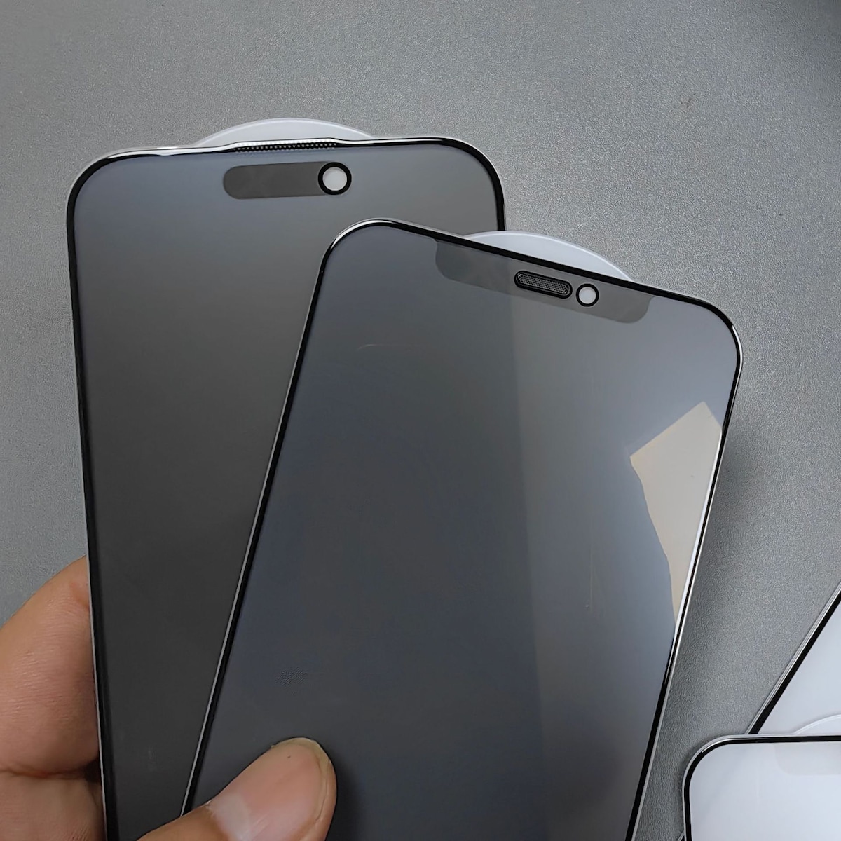 Skjermbeskytter i herdet glass for iPhone (2-pack) iPhone 13/13Pro/14