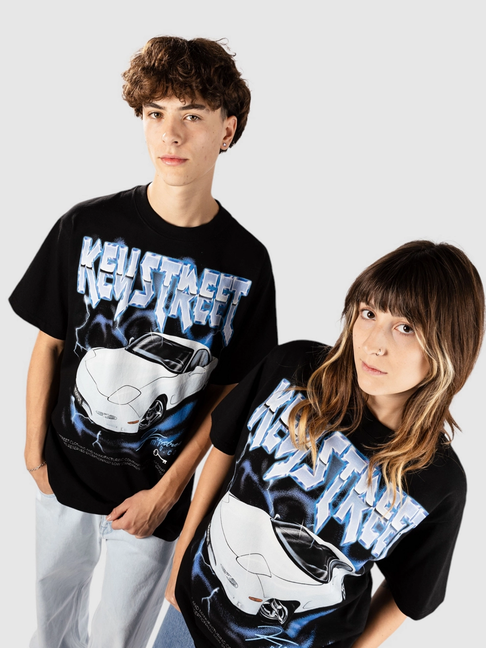 Key Street Heavy Rotation T-Shirt black