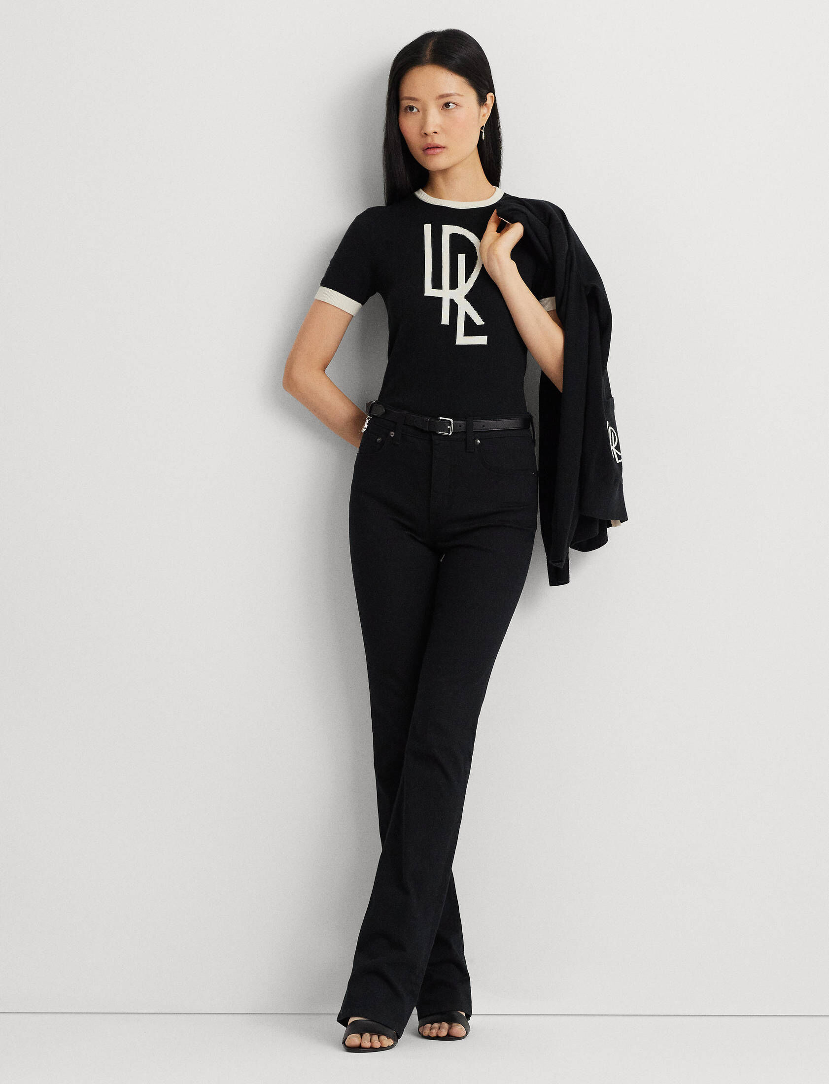 Lauren Ralph Lauren| Damen Strickpullover Kurzarm