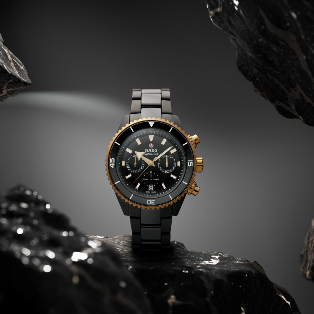 Rado Captain Cook XL High-Tech Ceramic Automatik Chronograph
