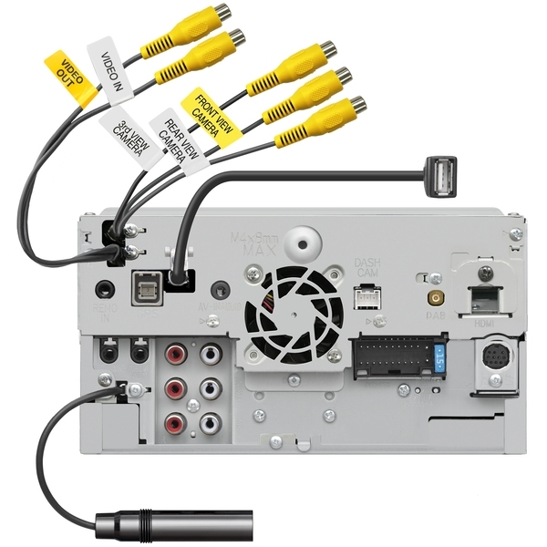 KENWOOD DNR992RVS Navitainer mit 10,1