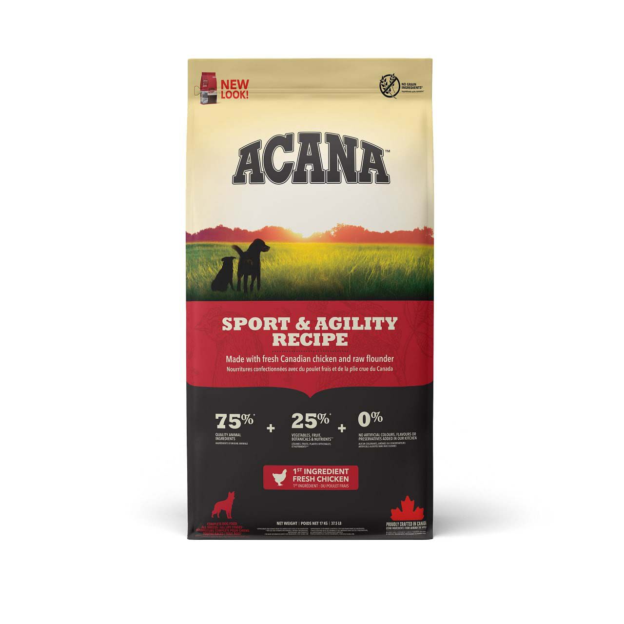 Acana Dog recipe Sport & Agility - Hondenvoer - 17 Kilogram - gevogelte