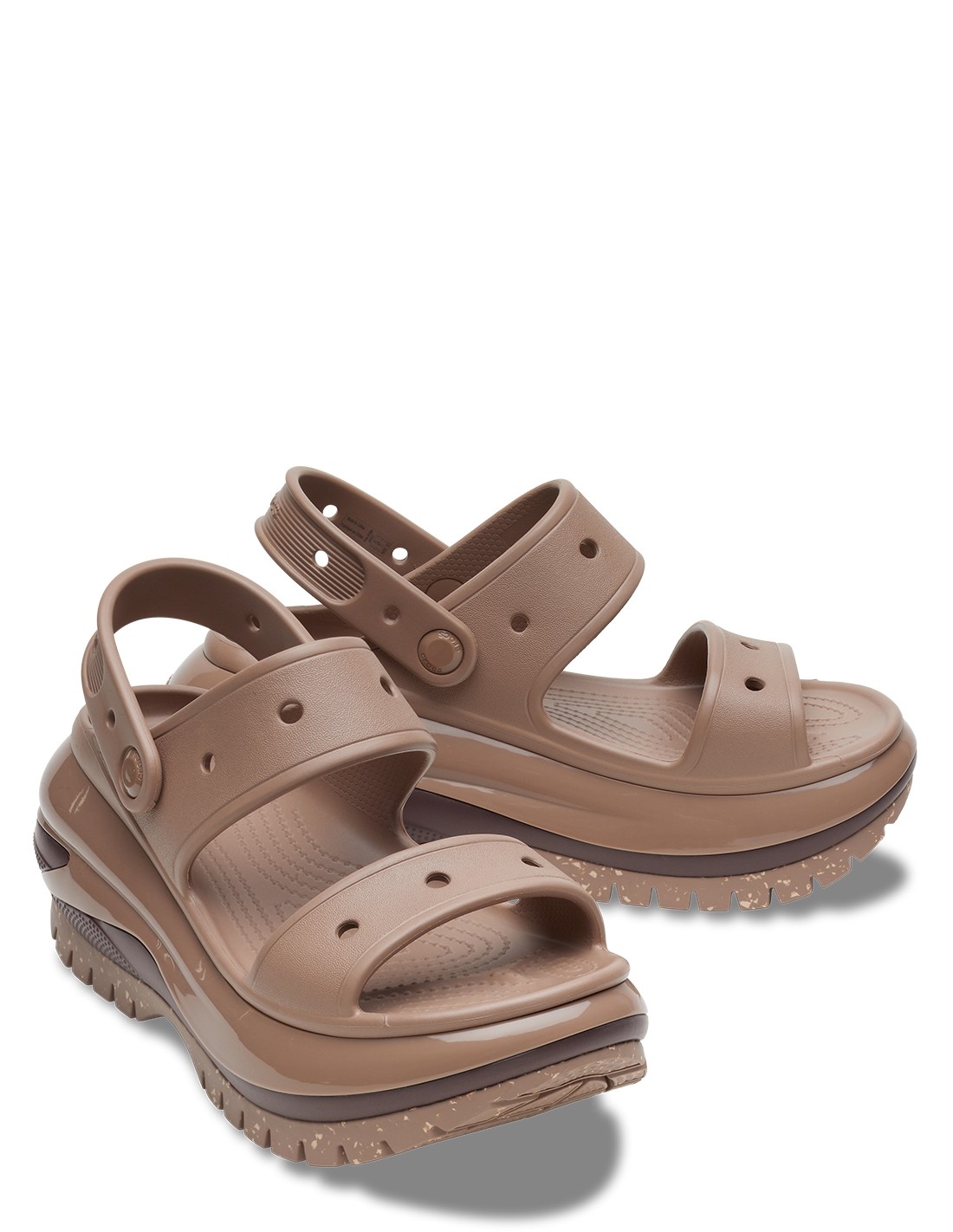 crocs Sandales Compensées Femme mega crush sandal lte