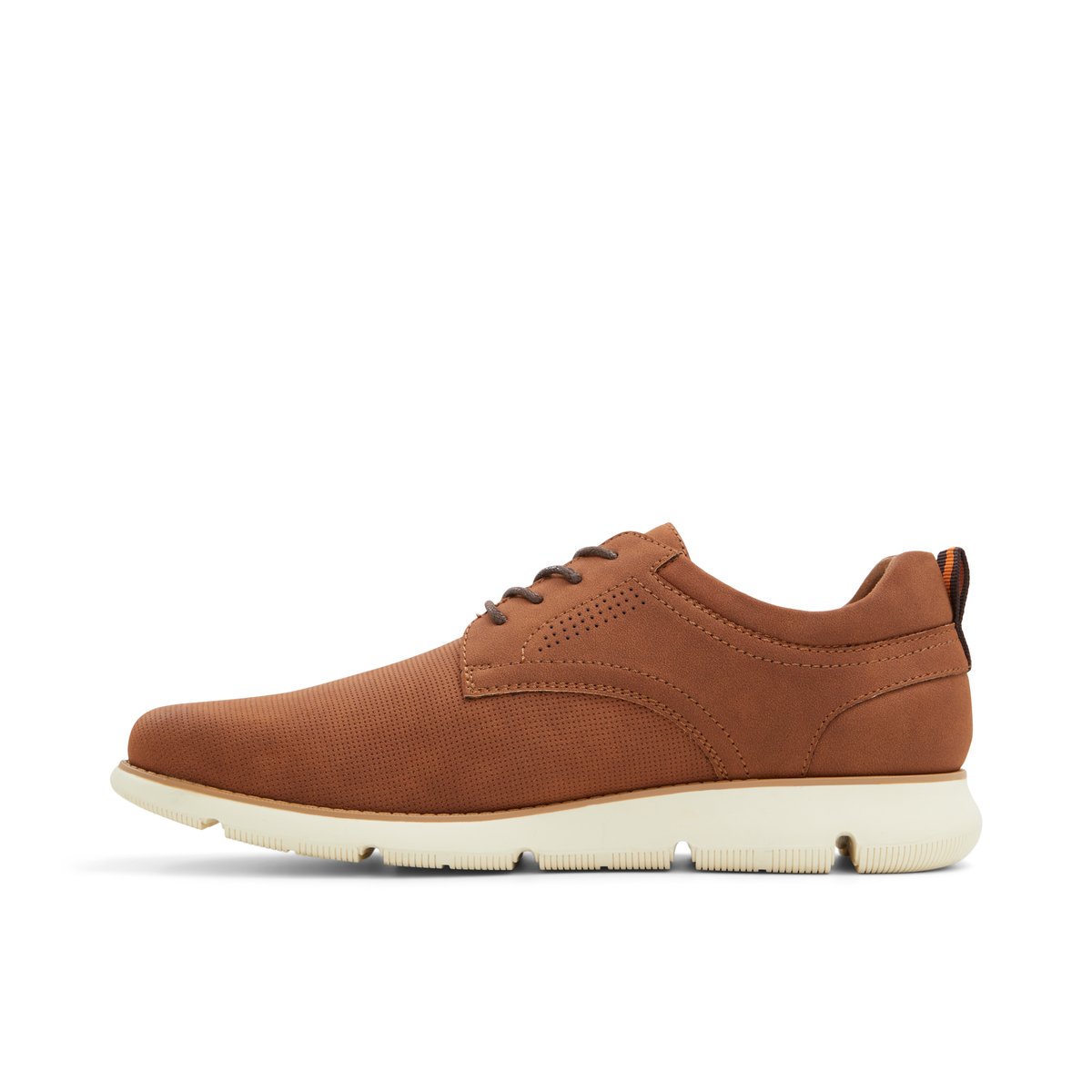 WEEKENDERS-Ferto-Chaussures derby - Talon plat - Cognac