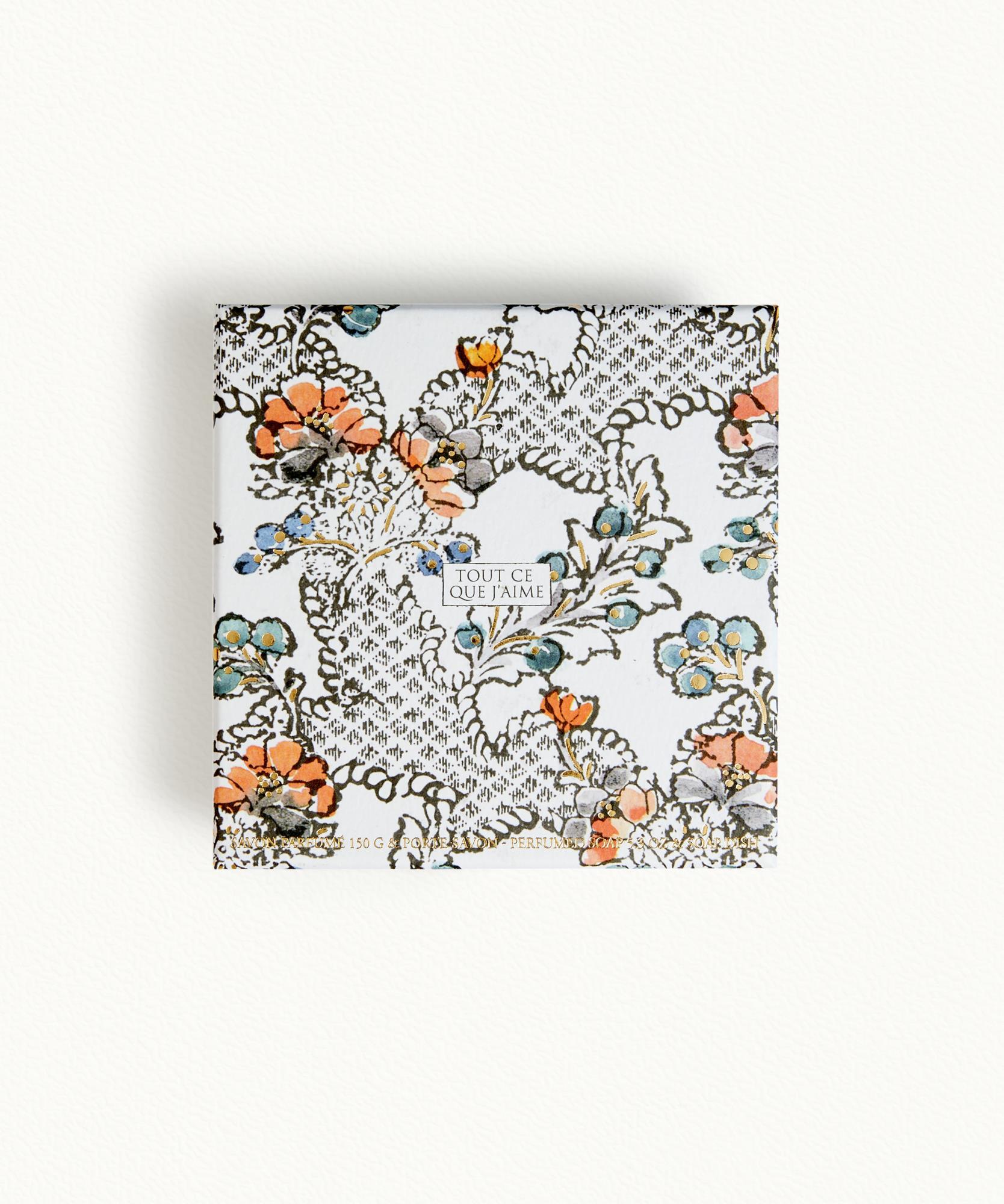 Ma Bergamote  Savon & porte savon - 150 g + 11 x 11 cm