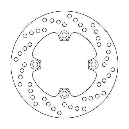 Disque de frein Rond Brembo fixe