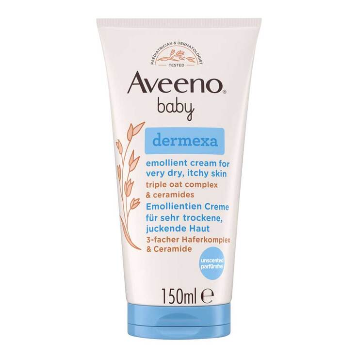 Aveeno baby Dermexa Emollientien Creme, 150 ml