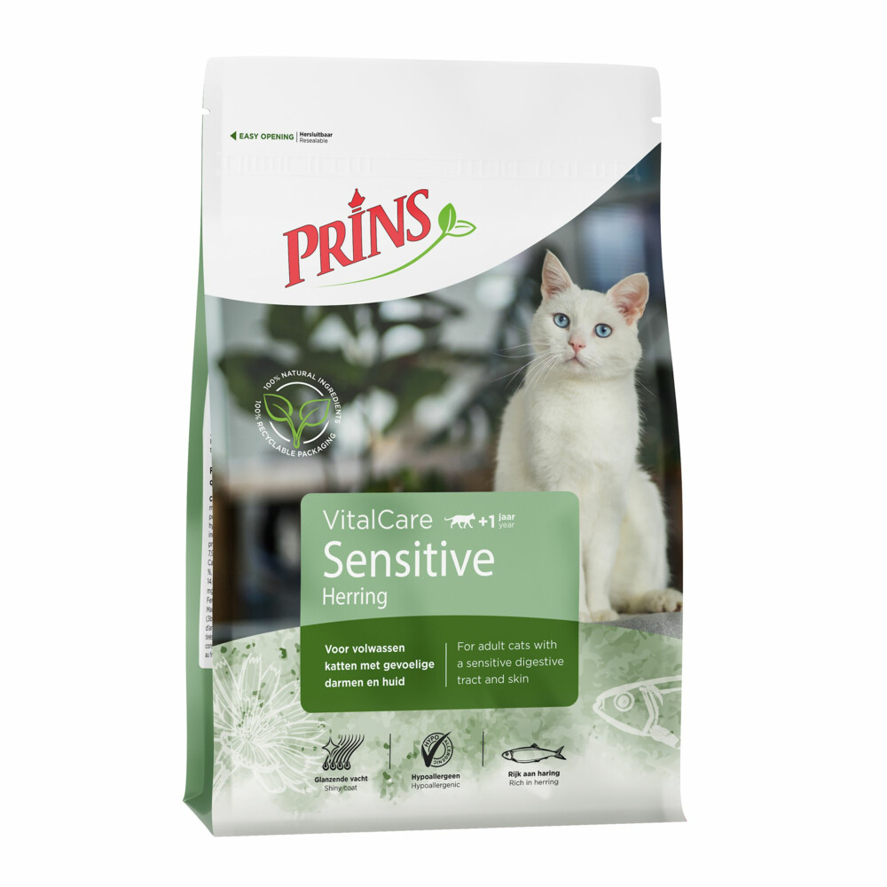 Prins VitalCare Senstive Kattenvoer 4 kg
