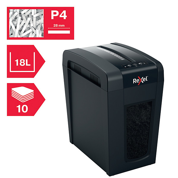 Destructeur de documents Rexel Secure X10-SL