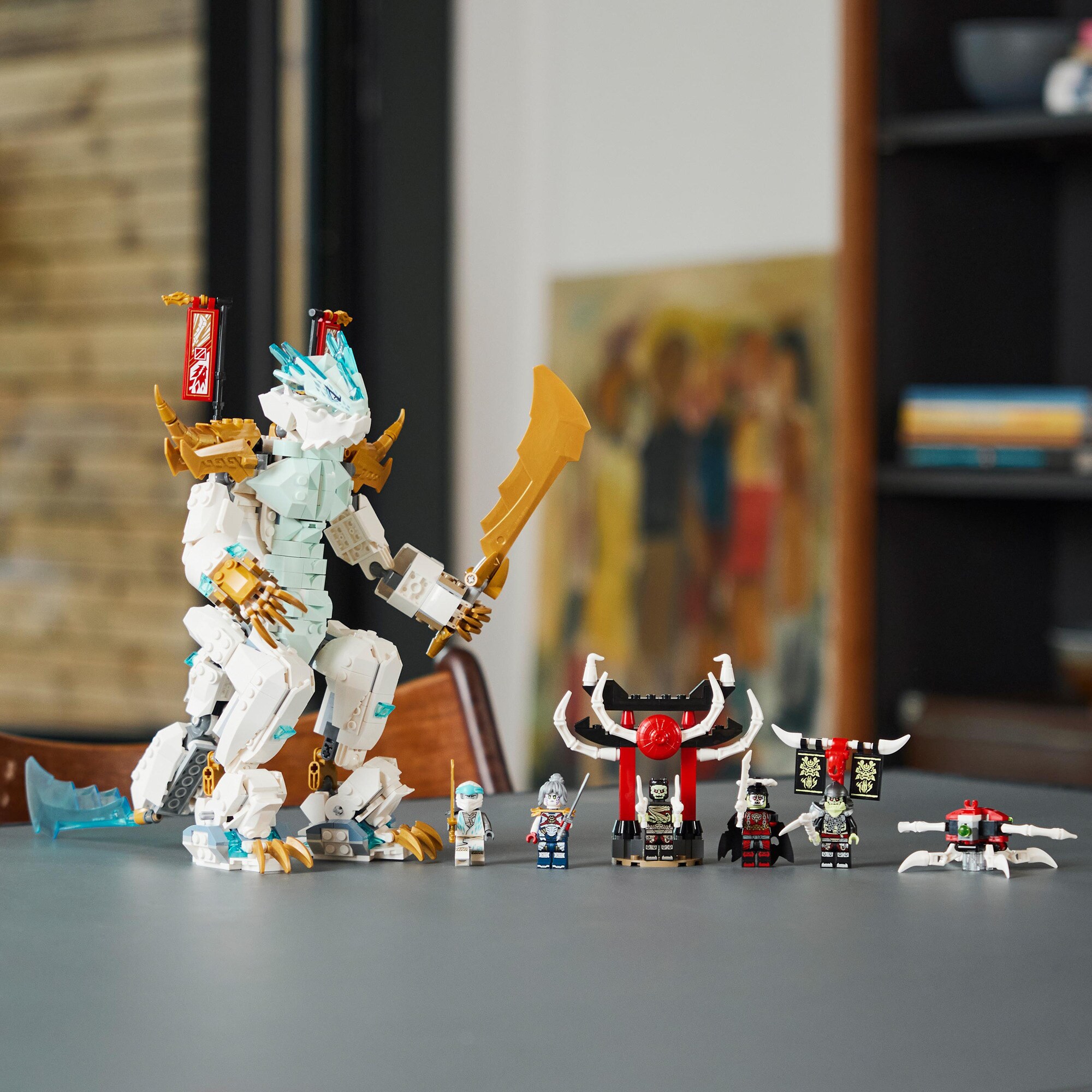 LEGO Konstruktionsspielzeug Ninjago Zanes Eisdrache