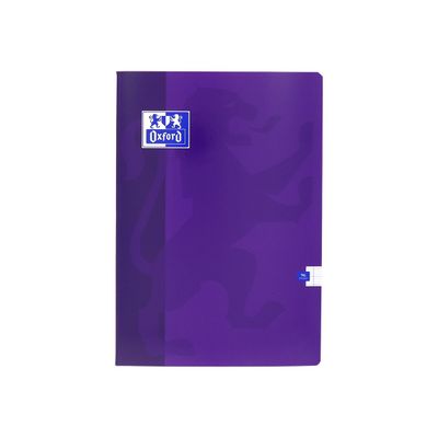 Oxford - Cahier A4 (21x29,7 cm) - 96 pages - grands carreaux (Seyes) - disponible dans différentes couleurs
